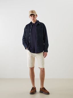 Standart Kal?p Erkek Jean Ceket