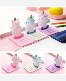 Подставка для телефона силикон Единорог 9046374 - Yiwu youda import & export co фото 2