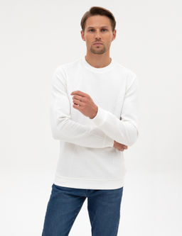 Ekru Regular Fit Sweatshirt - Pierre cardin фото 3