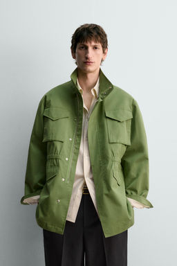 PARKA BOLSILLOS LIMITED EDITION / Verde - Zara фото 2