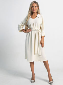 Платье Лорэн (молочное) П15196-18М