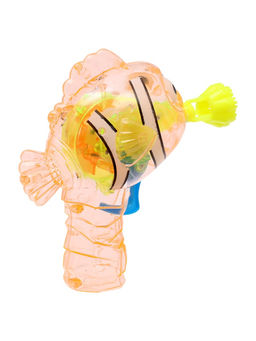 Генератор-пистолет мыльных пузырей Рыбка-пистолет со светом, 50 мл, цвета МИКС - Funny toys фото 11