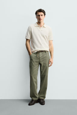 POLO PIQU? REGULAR FIT / Crudo