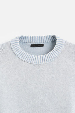 WASHED REVERSE EFFECT SWEATER - Zara фото 7
