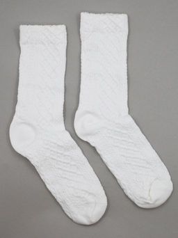 Носки р.35-40 Вязь Белые - Krumpy фото 4