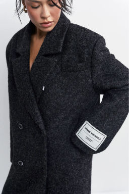 Пальто-макси Черный - Erist store фото 9