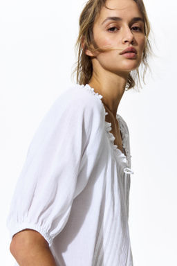 Blusa con jaretas - H&m фото 4