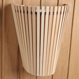 Абажур для бани и сауны «Свет», липа, 40×30×11 см, настенный, «Добропаровъ»
