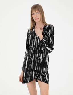 Платье Pierre Cardin черное из купро
