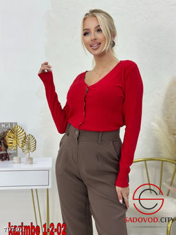 кофта женская на пуговицах - Bruno фото 9