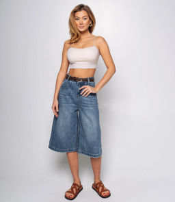 Топ #КТ287, светло-бежевый