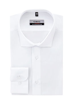 Сорочка мужская длинный рукав GREG 100/199/WHITE/ZV_V  фото 9