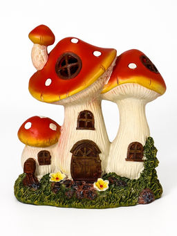 Садовый фонарь 20 х 10 х 16 "Грибной дом" GMV-0339