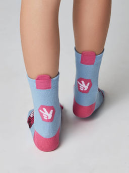 Цена за 2 пары CONTE-KIDS ФИКСИКИ Носки детские светло-голубой