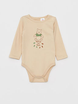 Winnie the Pooh Bask?l? Erkek Bebek 3l? Tak?m - Waikiki фото 2