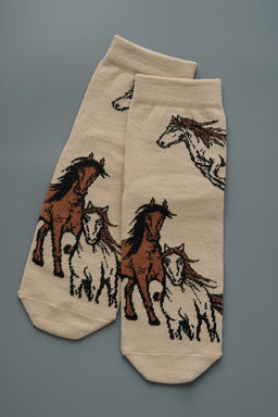 Носки женские Лошадки (набор 3 пары) - Berchelli фото 6