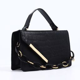 Сумка мессенджер на магните, цвет чёрный - Simaland фото 3