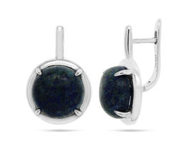 Серьги, лазурит, МЦВА168