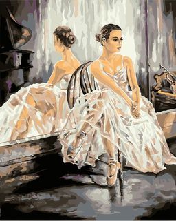 ФРЕЯ PNB/R1 №70 Набор для раскрашивания по номерам 50 х 40 см Балерина