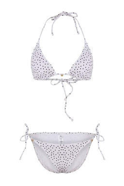TRENDYOLMILLA Siyah Ucgen Aksesuarl? Regular Bikini Tak?m? TBESS25BT00055  фото 26