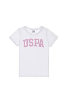 K_z _ocuk Beyaz Basic Ti__rt Sepette S_rpriz _ndirim - U.s. polo assn фото 2