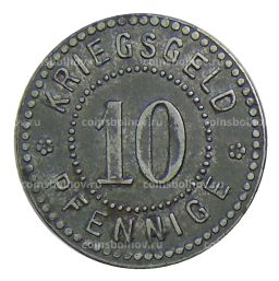 10 пфеннигов 1917 года Германия  Нотгельд Зиген