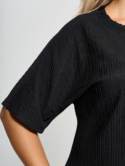 Платье  из трикотажа гофре - Dora фото 6