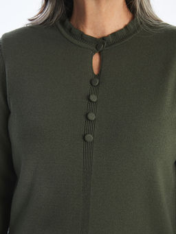 Bisiklet Yaka Kad?n Triko Kazak