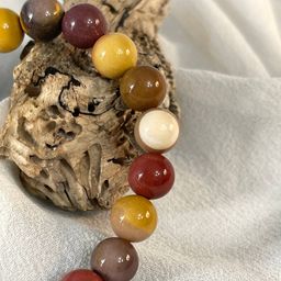 Браслет из Яшмы "Мукаит" 17 см