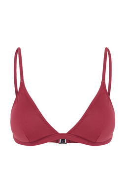Bordo Ucgen Kapl? Basic Bikini Ustu TBESS20BU0268