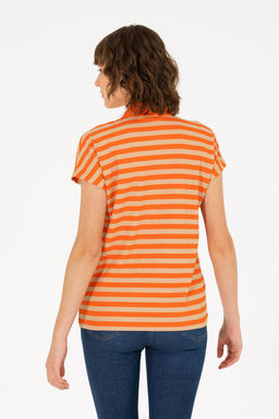 U. S. Polo Assn Женская футболка с воротником-поло Brick - U.s. polo assn фото 5