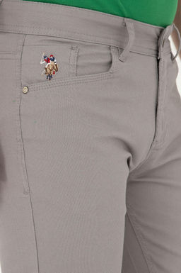 Мужские темно-серые брюки из плотной ткани/чиносы Неожиданная скидка в корзине - U.s. polo assn фото 5