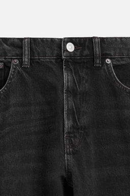 FLARE FIT JEANS WITH ZIPS - Zara фото 8