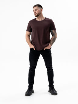 Футболка муж.арт.361-21, коричневый - Binita фото 2