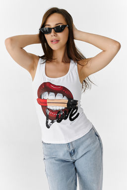 Майка Натали 7214 из хлопка с лайкрой фото 15