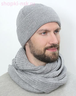 F 1 Шапка по голове мужская (57-59)