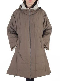 8862 GRAY/BROWN Куртка демисезонная женская