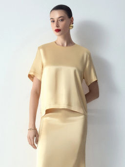 Блузка с коротким рукавом, B3118/gloppy