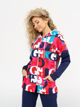 919 Костюм "Буквы/индиго"