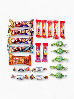 Детский сладкий новогодний подарок Волшебная зима: конфеты 300 г, письмо от Деда Мороза