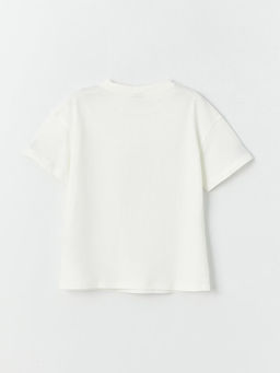 Bisiklet Yaka Bask?l? K?sa Kollu K?z ?ocuk Pijama Tak?m? - Waikiki фото 3