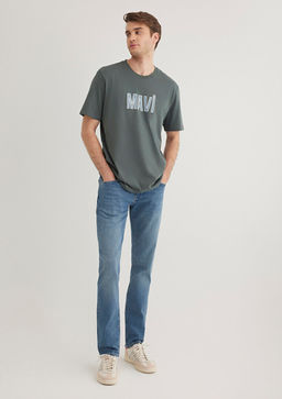 Mavi Logo Bask?l? Yesil Tisort  фото 2