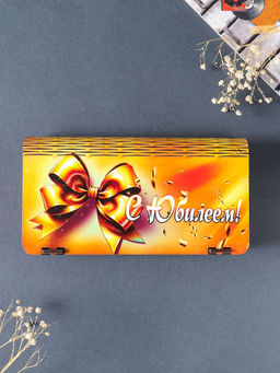 Купюрница "С юбилеем" 19,5х11х3 см, вид 23