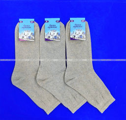 Цена за 5 пар. 5 ПАР - САРТЭКС носки мужские арт. Г-18 р СЕРО-БЕЖ