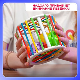 Развивающий набор «Мой сортер», 6 элементов, 1+