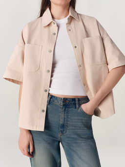 CONTE CON-926 Ветровка джинсовая женская beige