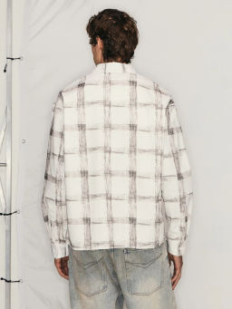 Рубашка в клетку relax fit / Zarina  фото 5