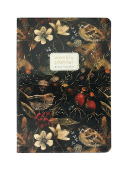 Еженедельник недатированный Bruno Visconti «Воробей», А5, на резинке