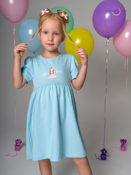 Платье Аленка к/р SG голубой Princess Р - Sovalina фото 9