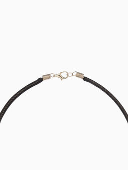 Кулон «Капля», 25.5 см, ракушка, чёрно-белый